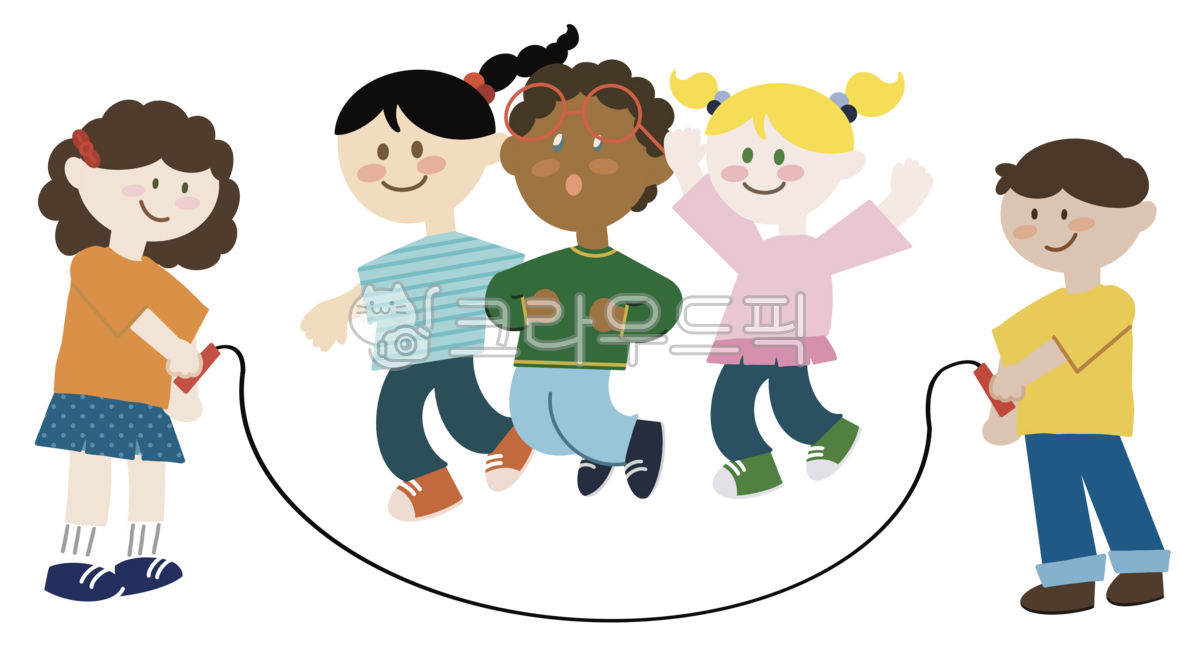 줄넘기,jumprope,어린이들,어린이,줄넘기뛰기,점프,단체줄넘기,귀여운,jump,체육,체육시간,캐릭터