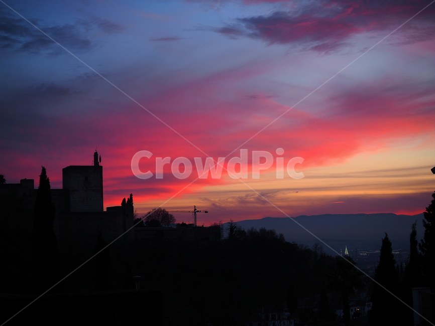 스페인,유럽,노을,하늘,풍경,감성,밤,spain,europe,sky,sunset,landscape,mood,night,achitecture,자연,풍경,nature,landscape,outdoors,옥외,dusk,황혼,일몰,dawn,새벽,red sky,붉은 하늘