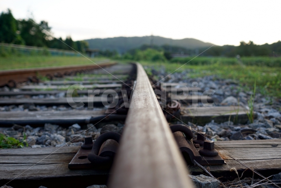 폐역,노을,감성,emotion,느낌,교통,교통수단,traffic,transportation,rail,레일,train track,기찻길,railway,철도