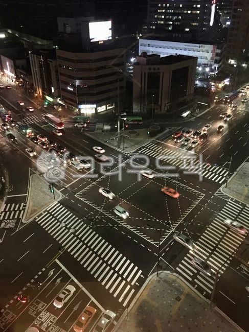 교차로, 사거리, 도로, 거리, crossway, 사진,이미지,일러스트,캘리그라피 - photo92작가