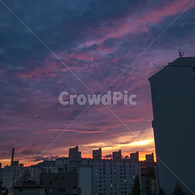 붉은하늘,sunset,하늘,자연,nature,새벽,건축물,건물외관,exterior,building,structure,architecture,construction