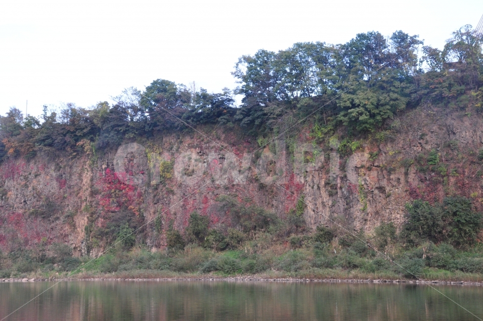 동이리,적벽,주상절리,돌단풍,임진강,연천,동이대교,자연,풍경,nature,landscape,한국자연풍경,한국자연경관,korea nature landscape,outdoors,옥외,cliff,낭떠러지,water,물