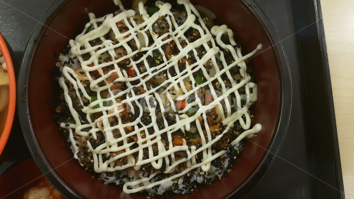 치킨마요,음식,food,소스,정심,마요네즈