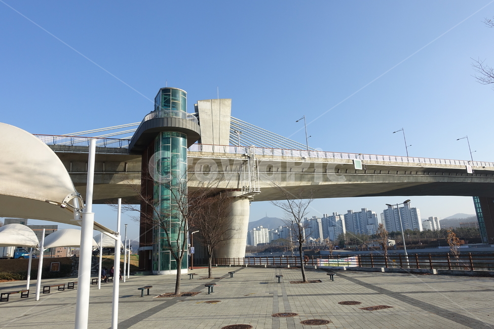 시천공원,아라뱃길,자전거길,공원,한강공원,아라뱃길공원,bridge,다리,교각,엘리베이터,교각엘리베이터,야외