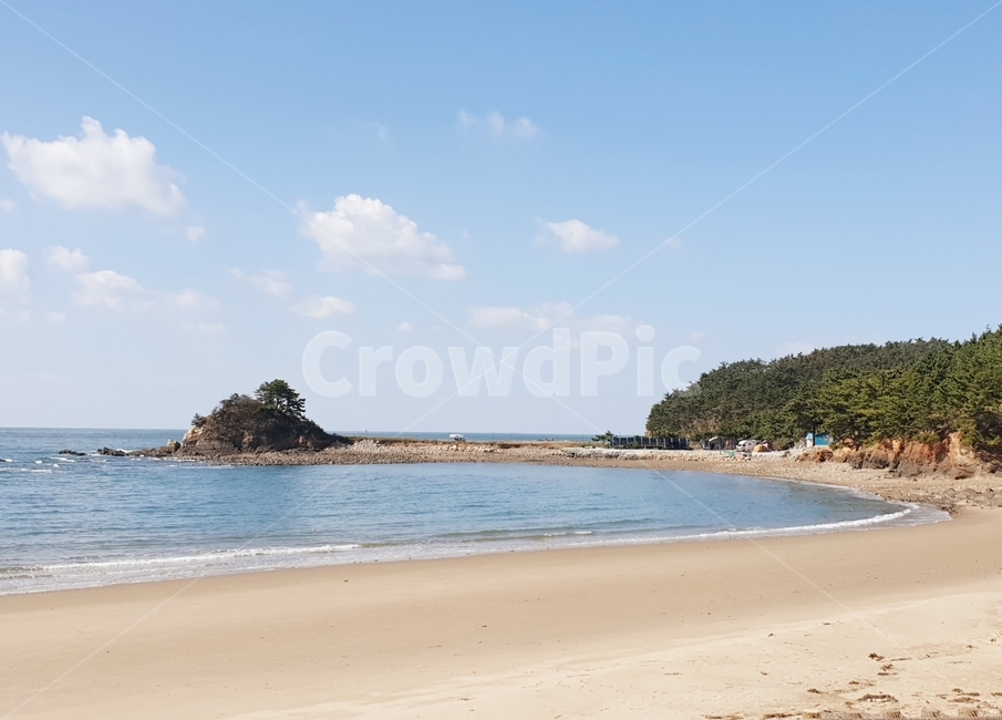 테안,서해,ocean,모래사장,해수욕장,해변,해안가,바다,sea,자연,지평선,해안,감성사진,섬,자연,풍경,nature,landscape