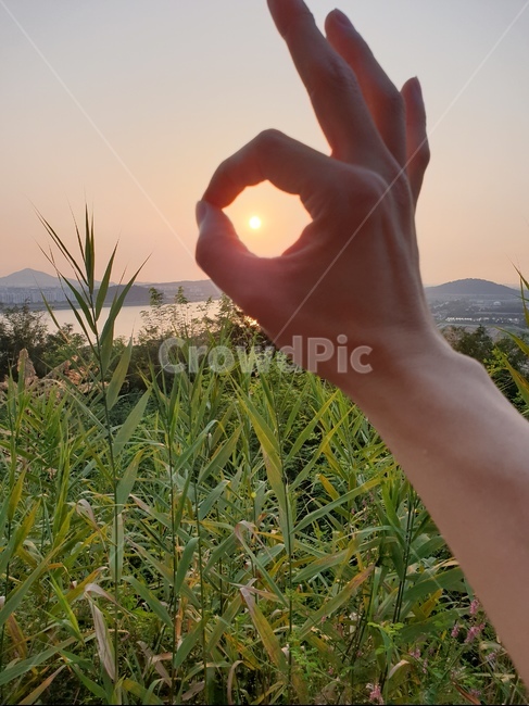 손,자연,노을,하늘,배경,사람,인간,사람,인물,인간,human,person,신체일부,몸,body,손,제스처,표시,손짓,표현,gesture,hand,sign,expression