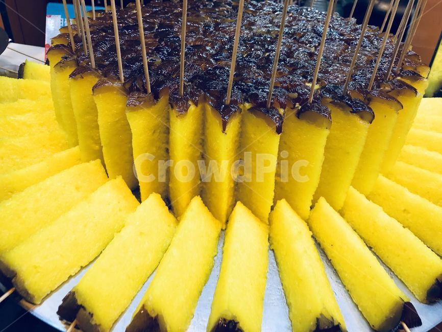 야시장,중국음식,간식,중국빵,거리음식