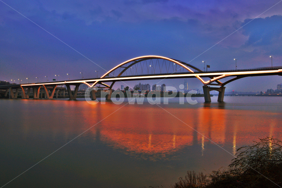 암사대교,구리,한강다리,교량,28번째한강다리,야경,밤,풍경,nightscape,night,landscape,도시,city,한국도시풍경,한국도시경관,korea cityscape,building,건물,architecture,건축물,bridge,다리,arch,아치,arched,아치형