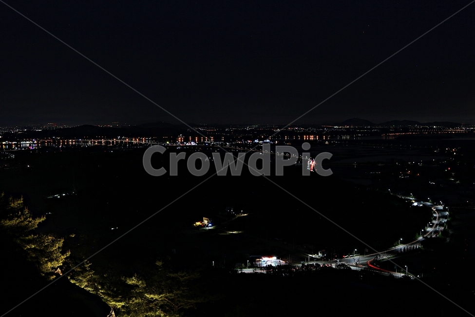 강화2대교,야경,불빛,밤풍경,자연,배경,야경,밤,풍경,nightscape,night,landscape,도시,city,한국도시풍경,한국도시경관,korea cityscape,nature,outdoors,옥외,경치,scenery,aerial view,조감도