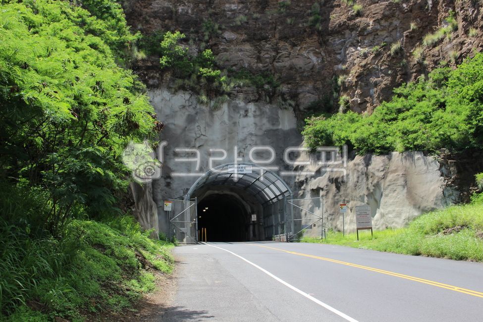 다이아몬드헤드,하와이,트래킹,터널,입구