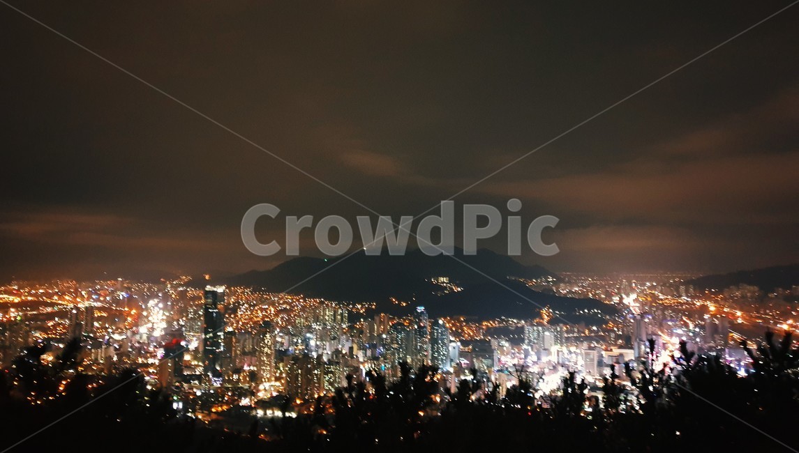 부산,야경,밤,불빛,파노라마