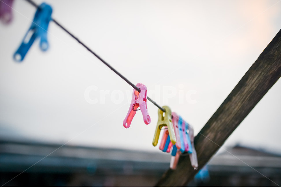 빨래,빨래집개,빨래줄,하늘,빈티지,감성,sensible,feeling,사물,물건,오브젝트,thing,object,matter