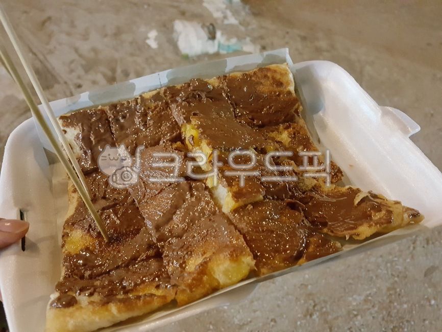 로띠,초코,초코로띠,길거리음식,군것질,먹거리,간식,meat,snack,바나나로띠,로티