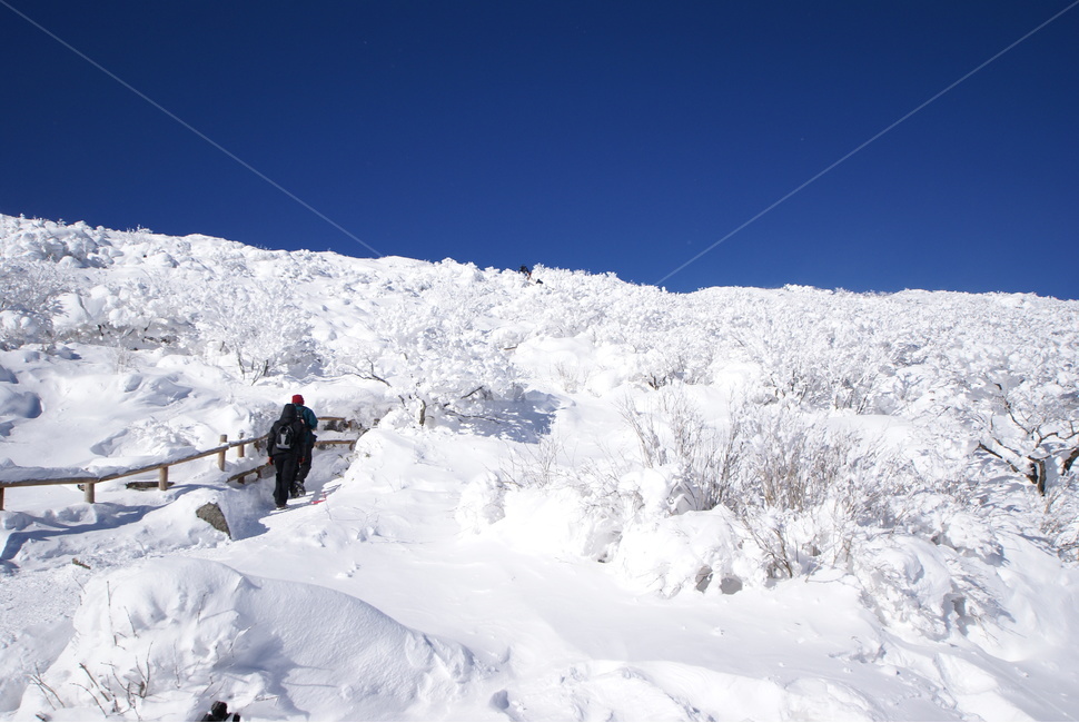 덕유산,무주,설경,풍경,눈,겨울,계절,winter,season,자연,풍경,nature,landscape,한국자연풍경,한국자연경관,korea nature landscape,outdoors,옥외,person,사람,human,인간,mountain,산,snow