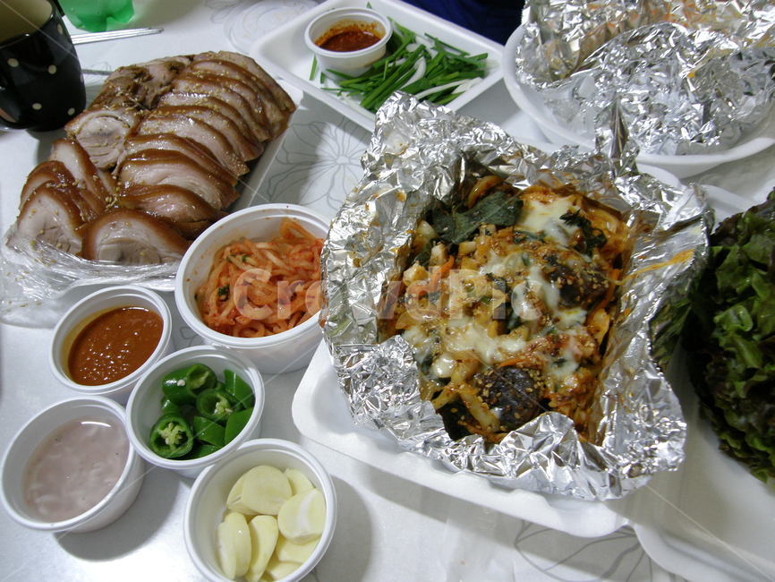 야식,새벽,배달음식,족발,곱창