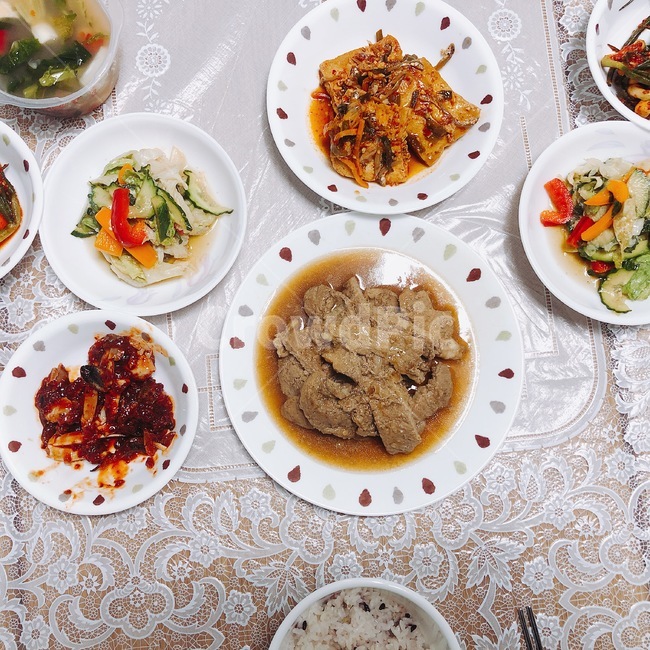 집밥,요리,식사,반찬,탑뷰,집요리