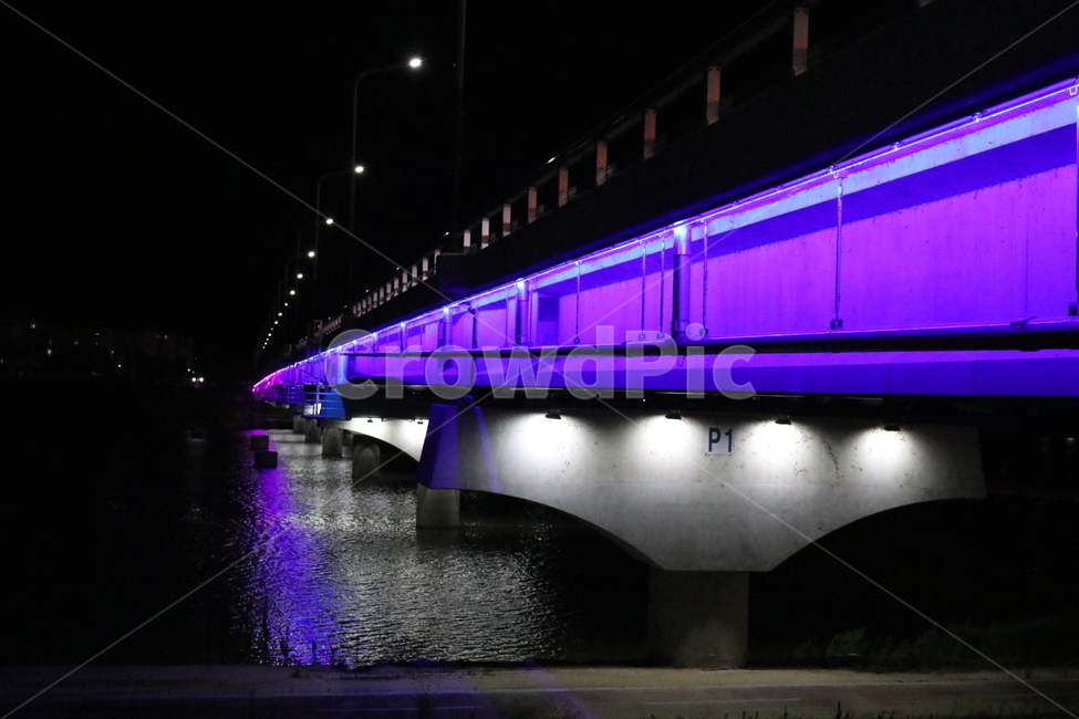 다리,야경,보라색,파란색,불빛,강,야경,밤,풍경,nightscape,night,landscape,건축물,건물외관,exterior,building,structure,architecture,construction