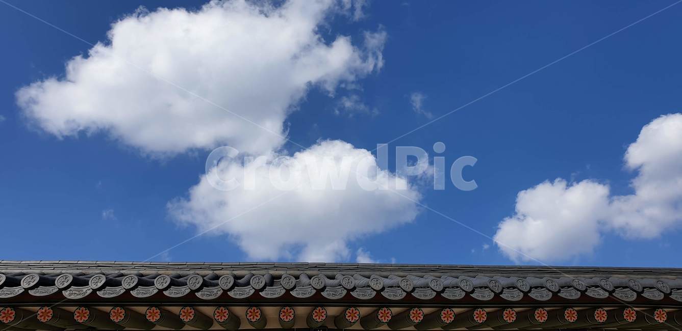 구름,하늘,궁궐,자연,경복궁,덕수궁,창덕궁,창경궁,한옥,sky,blue,하얀,파란,푸른,cloud,편안한,따뜻한,자연,풍경,nature,landscape,한국전통,한국문화,korean traditional,korean culture,outdoors,옥외