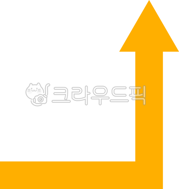 도형,기호,아이콘,그래픽,png,화살표,방향,화살,상승,위,up,업,상징,symbol,노란색,노랑,옐로우,yellow