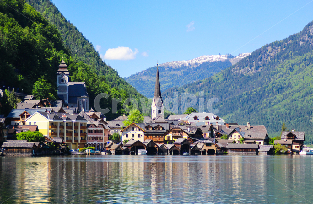alps,sights,small village,Eastern Europe,Fairytale,travel to Europe,beautiful,Austria,small town,Town,unesco,sight,europe,world heritage,travel destination,famous,reflection,nature,world cultural heritage,fairy tale village,Hallstatt,lakeside,Hallstatt La
