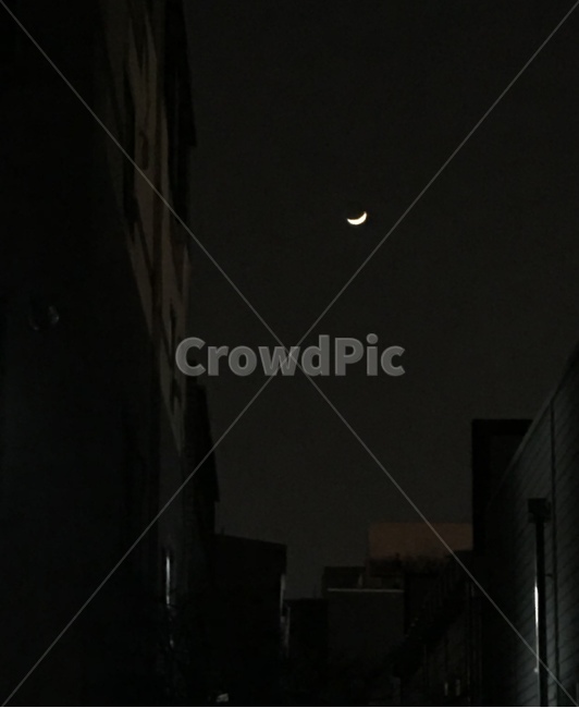 달,밤,밤하늘,어둠,별