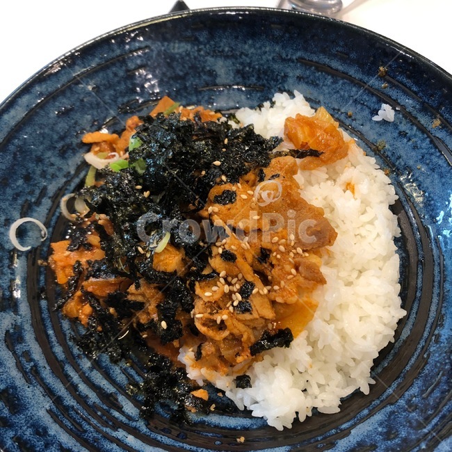 덮밥,제육덮밥,음식,김,밥,그릇