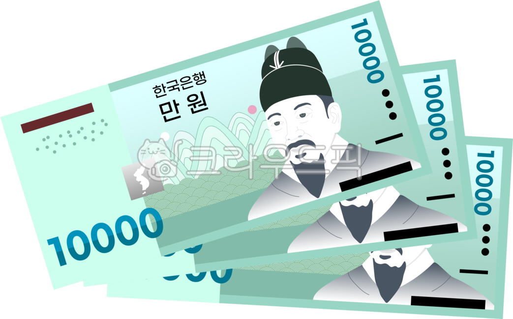 bank,banknote,money,png,10000,illustration,graphics,000 won,10
