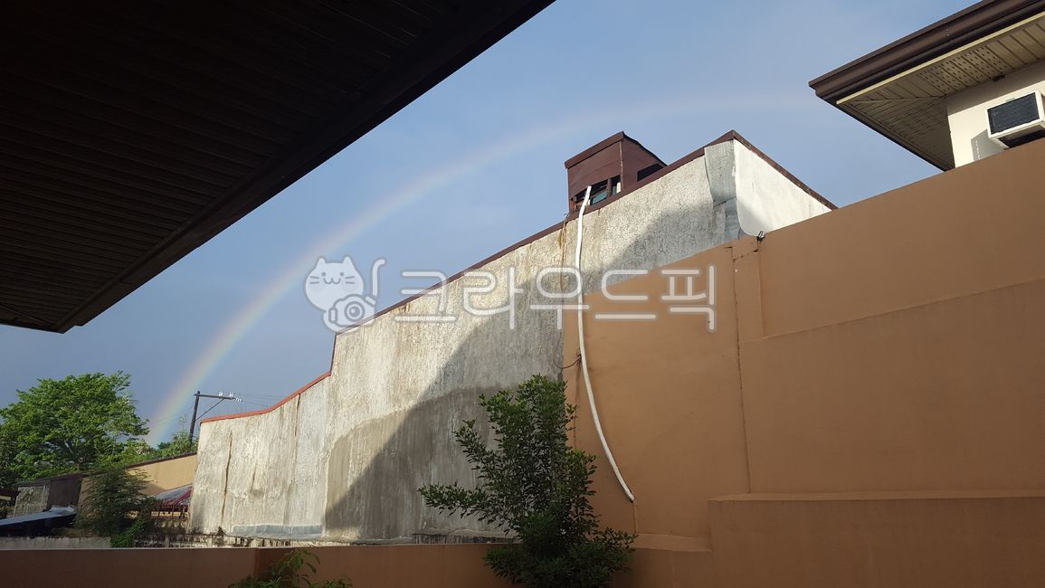 무지개,벽,필리핀무지개,필리핀생활,필리핀벽