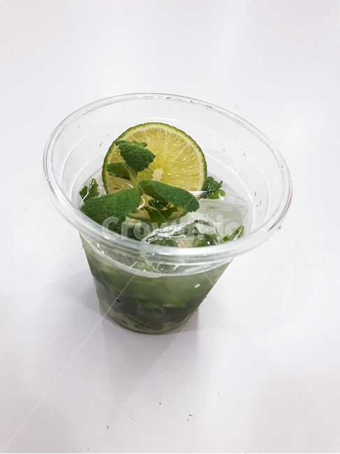 모히또,무알콜,라임,민트,음료,음료수,drink,beverage