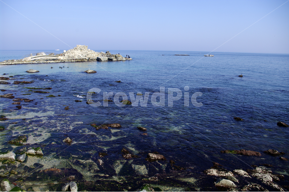 강릉,사천,바다,동해,수평선,섬,sea,자연,풍경,nature,landscape,한국자연풍경,한국자연경관,korea nature landscape,promontory,곶