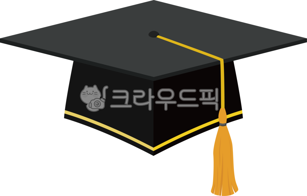 학사모, 졸업, 수료식, 졸업식, 학사모일러스트, 사진,이미지,일러스트,캘리그라피 - April29작가