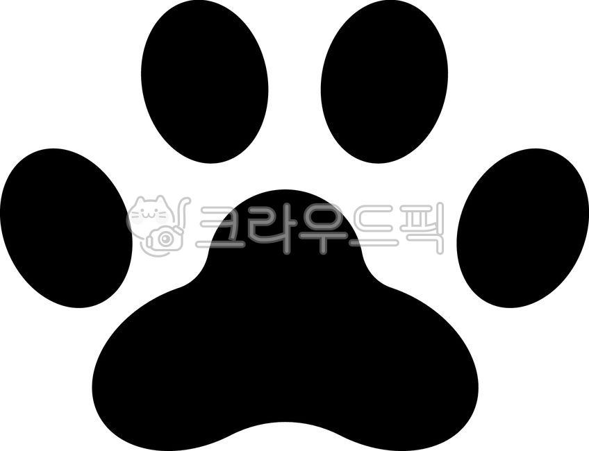 고양이,고양이발바닥,발바닥아이콘,동물발바닥,cat