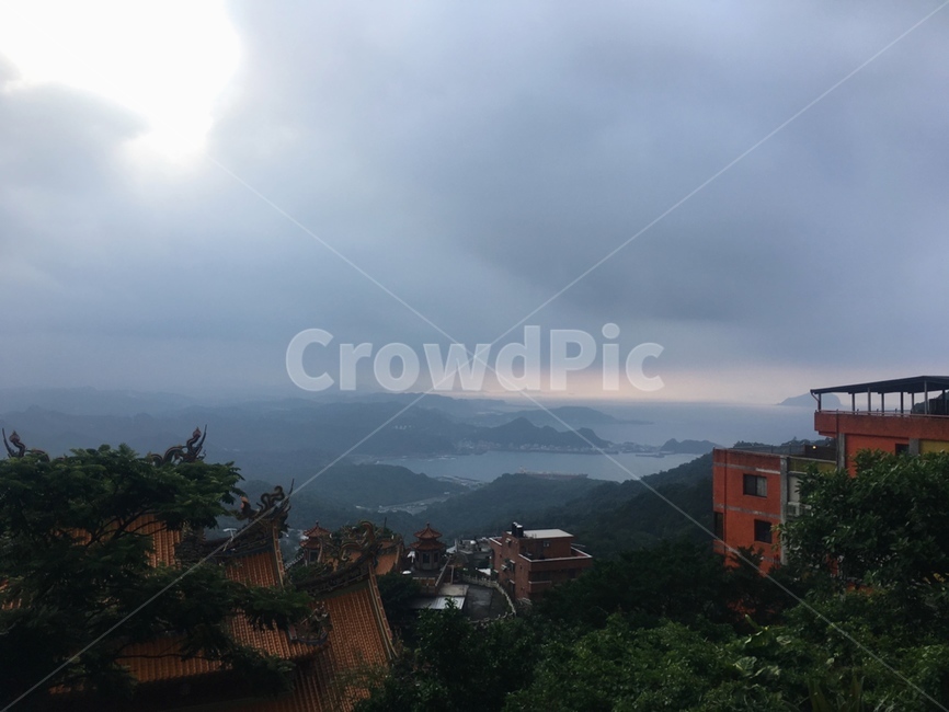 저녁하늘,풍경,scenery,skyview,대만풍경,지우펀풍경,대만지우펀,감성