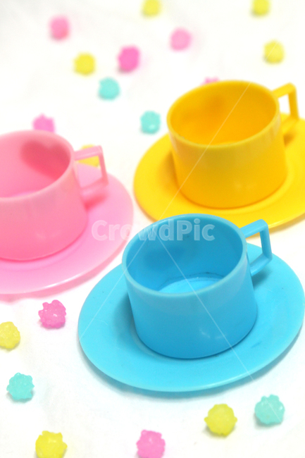 받침접시,컵,컵받침,찻잔,장난감컵,장난감찻잔,소꿉놀이,소품,별사탕,cmy,cup,blue,pink,yellow,pastel,파스텔톤,분홍색,분홍,핑크,노란색,노랑,파랑색,파랑,하늘,하늘색,아기장난감,어린이장난감