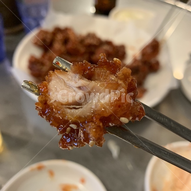 닭강정,치킨,양념치킨,음식,양념닭강정