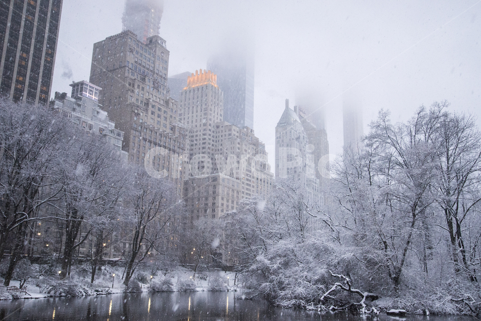 nature,자연,outdoors,옥외,눈,눈보라,호수,뉴욕,빌딩,서리,겨울,밤,snow,central,park,lake,winter,newyork,usa,buildings,city,겨울,계절,winter,season