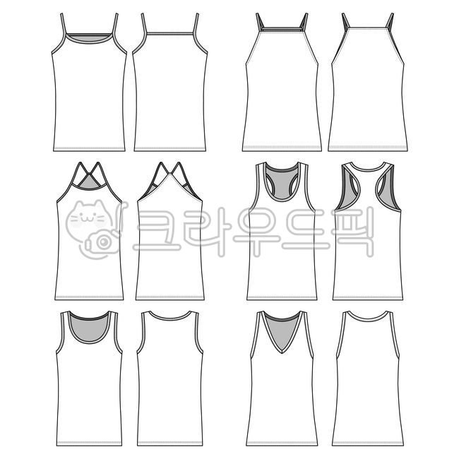 cotton,rib,apparel,view,square neck,white,casual,garment,Sleeveless,female,inner,thin,clothing,style,basic,crop,women,cloth,template,woman,wear,back,long,layered,undershirt,roundneck,top,jersey,flat,design,squareneck,Vneck,vector,tank,normal,round neck,se