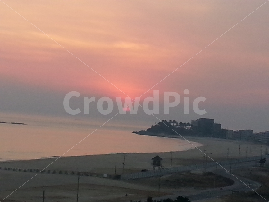 동해,일출,바다,붉은,해,자연,풍경,nature,landscape,해변,바다,beach,sea