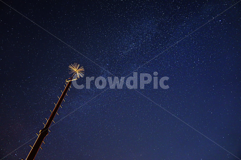 은하수,별,별자리,밤하늘,전봇대,야경,밤,풍경,nightscape,night,landscape,outdoors,옥외,nature,자연