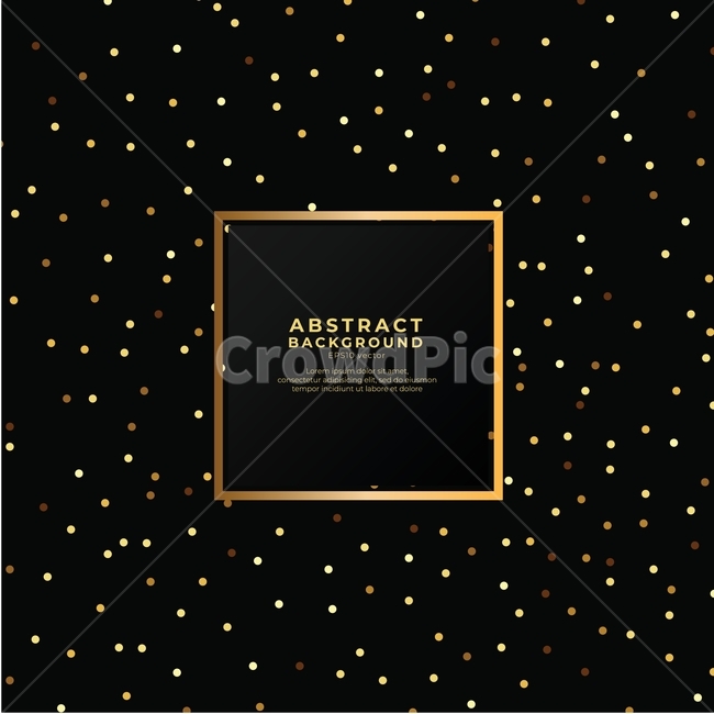 luxurious,black background,Gold leaf,banner,abstract,Square,gold,background,glitter,frame,Golden