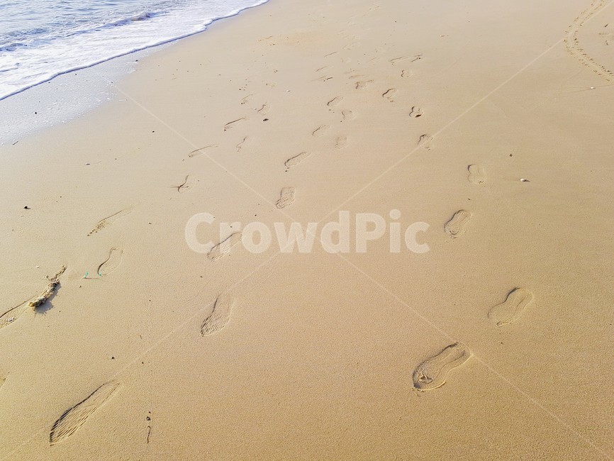 모래사장,발자국,해변,해변가,자연,해변,바다,beach,sea