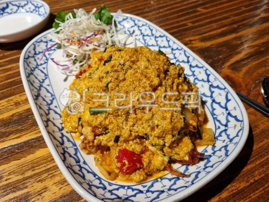 태국음식,푸팟퐁커리,게,게튀김,태국,커리