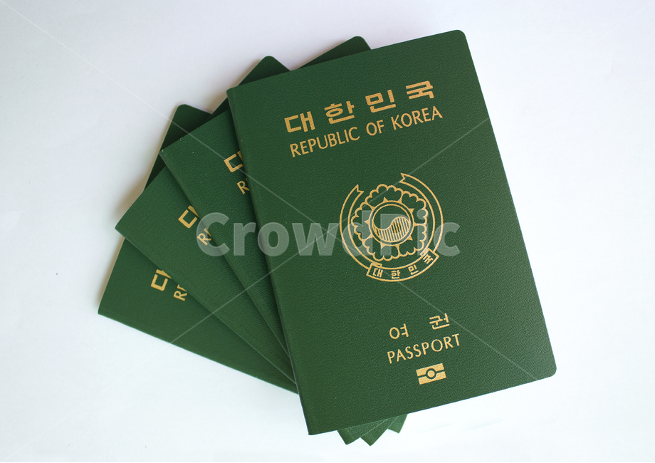 passport,id,business,card,citizen,emigration,identification,identity,international,korea,pass,republicofkorea,security,신분증,여권,한국여권,대한민국여권,사물,물건,한국,대한민국,탑,탑뷰,탑앵글,다수,여러개,여행,표지,겉면,비지니스,녹색,그린,초록색,흰배경,여행,휴가,traveling,vacation,trip