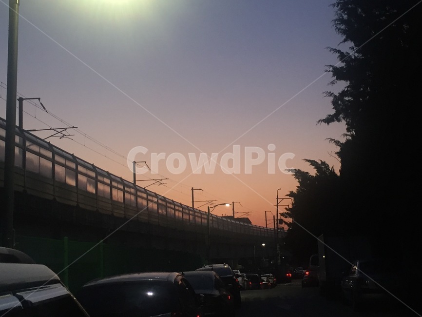 노을,가로등,하늘,자동차,오후,sunset,astreetlamp,streetlight,sky