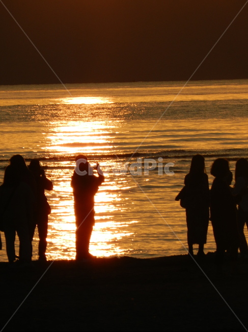 노을,바다,노을바다,다대포,부산,햇빛,sunlight,사람,person,human,인간,사람형체,실루엣,그림자,silhouette,shadow