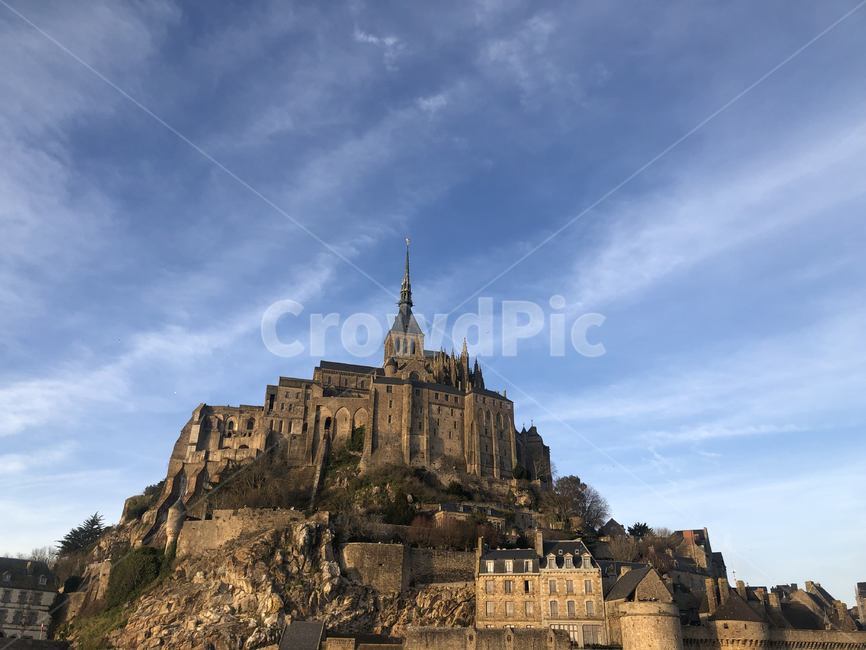 건물,architecture,프랑스,몽셍미셸,파리,수도원,성,풍경,랜드마크,건축물,castle,france,paris,montsaintmichel,유럽,europe