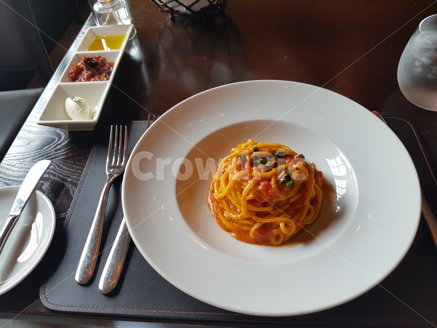 파스타,스파게티,토마토파스타,음식,면요리,누들,플레이팅,식사,식당