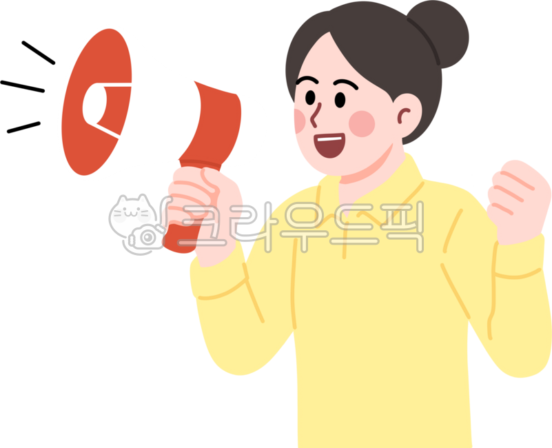 메가폰,소통,확성기,확성기를든,소리치는,응원,스피커,외치는,외침,전달,공지,안내,주장,시위,데모,캠페인,경고,홍보,발표,지도,인솔,통신,사람,여자,여성