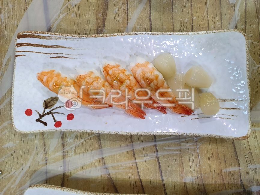 안주,한국반찬,한국음식,한국식당,그릇,한국지방음식,음식,반찬,식당,새우,마늘,초밥