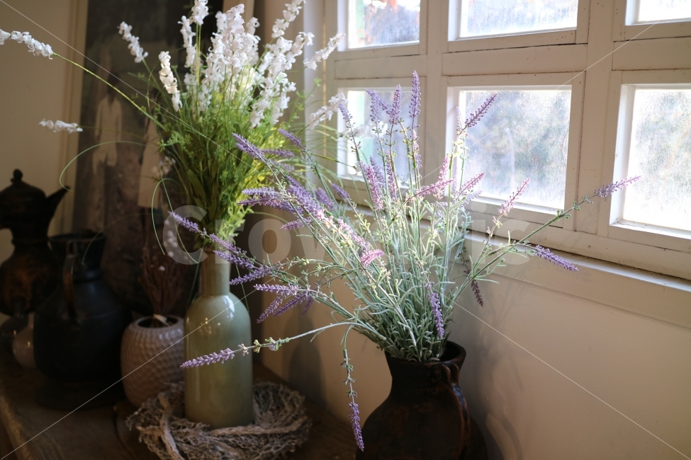라벤더,꽃,화분,창가,햇빛,오후,가든,엔틱,엔틱한,가드닝,꽃꽃이,flower,window,sunshine,식물,자연,plants,nature,인테리어,실내디자인,interior design